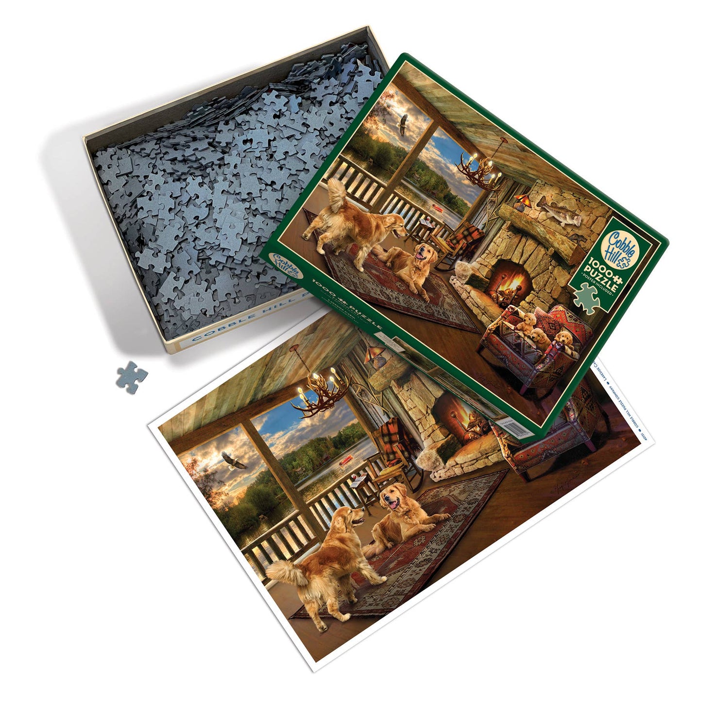 Lakeside Cabin 1000pc puzzle