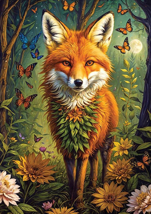 Enchanted Fox 1000pc Enjoy Puzzle