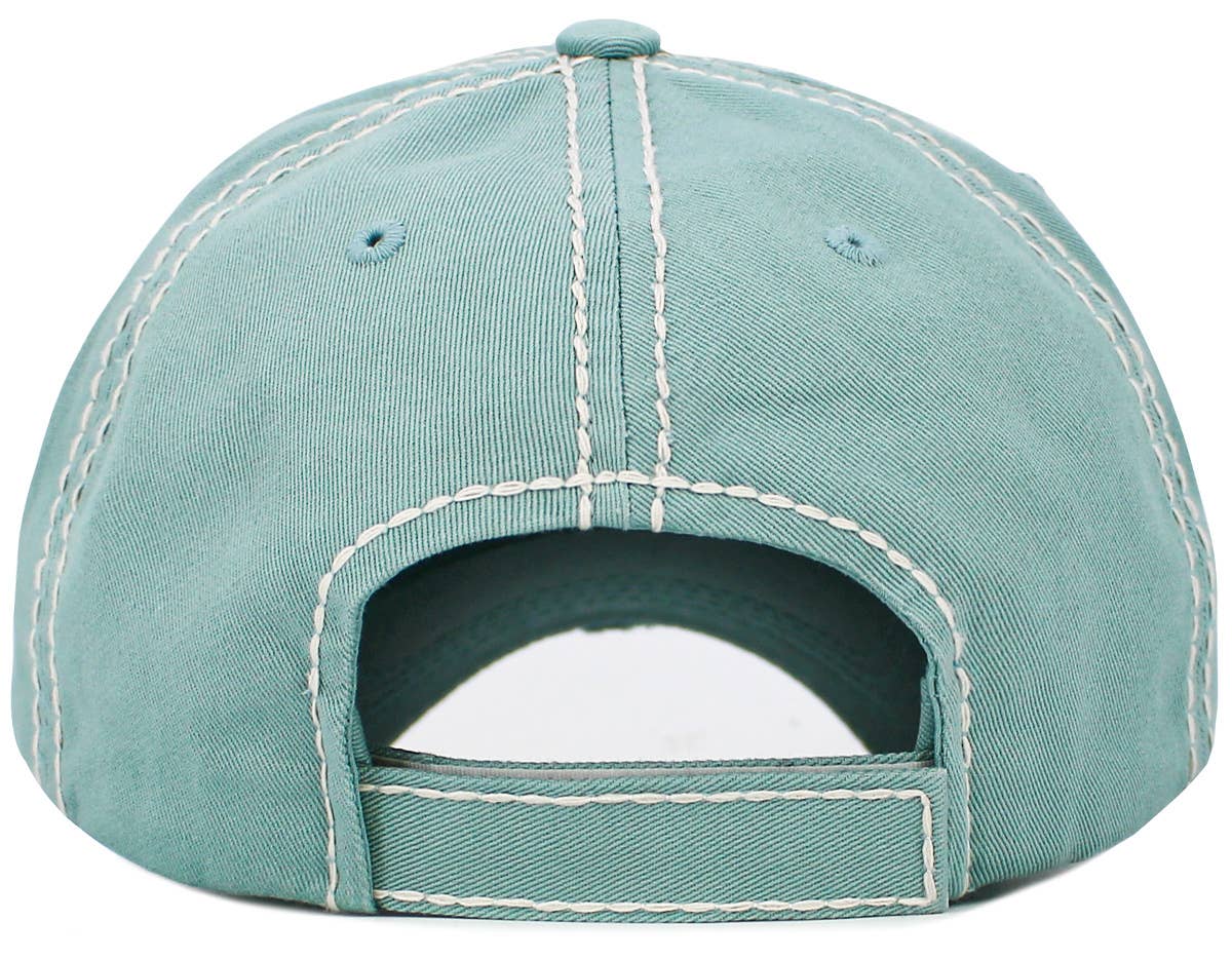 Favorite Daughter Vintage Ballcap: NAT-PNK