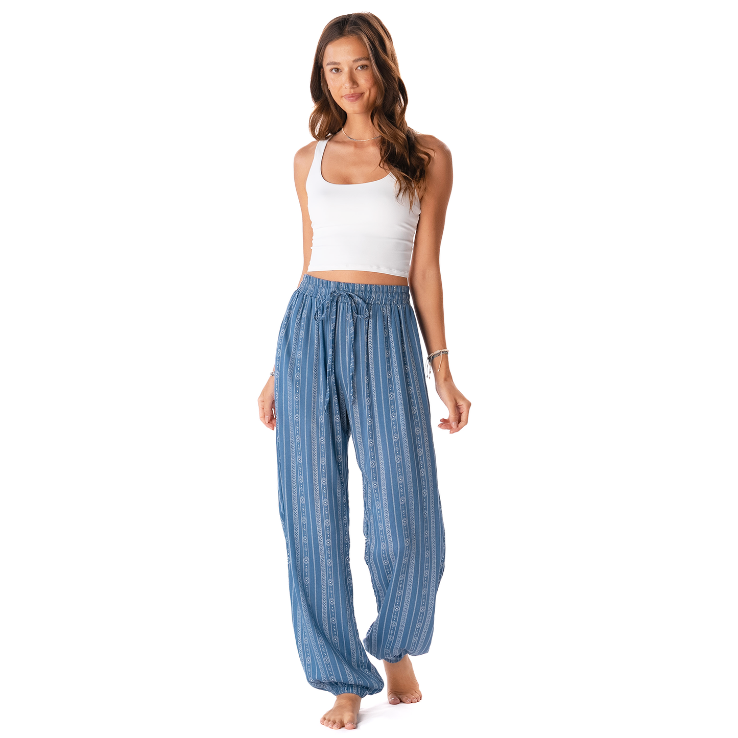 Khamu Tribal Jogger Harem Pants: S
