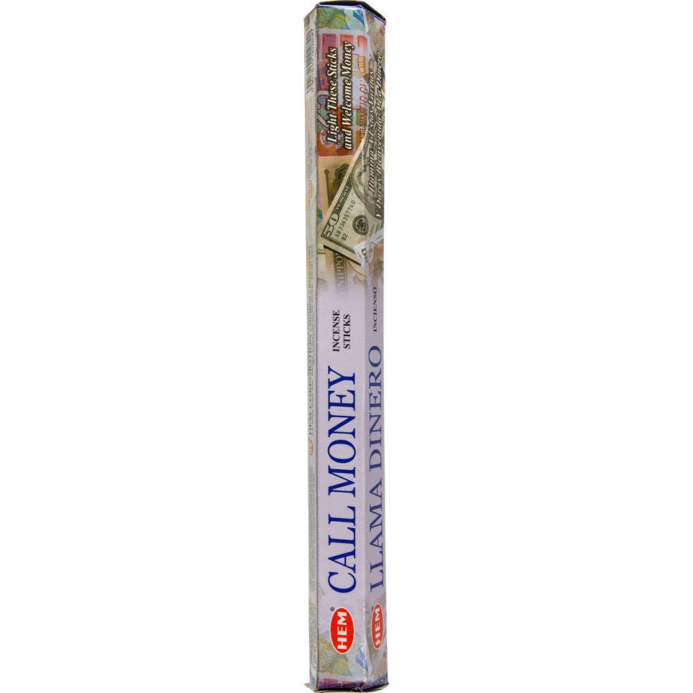 Hem Hexagonal Pack Incense 20 Gr Call Money (Pack of 6)