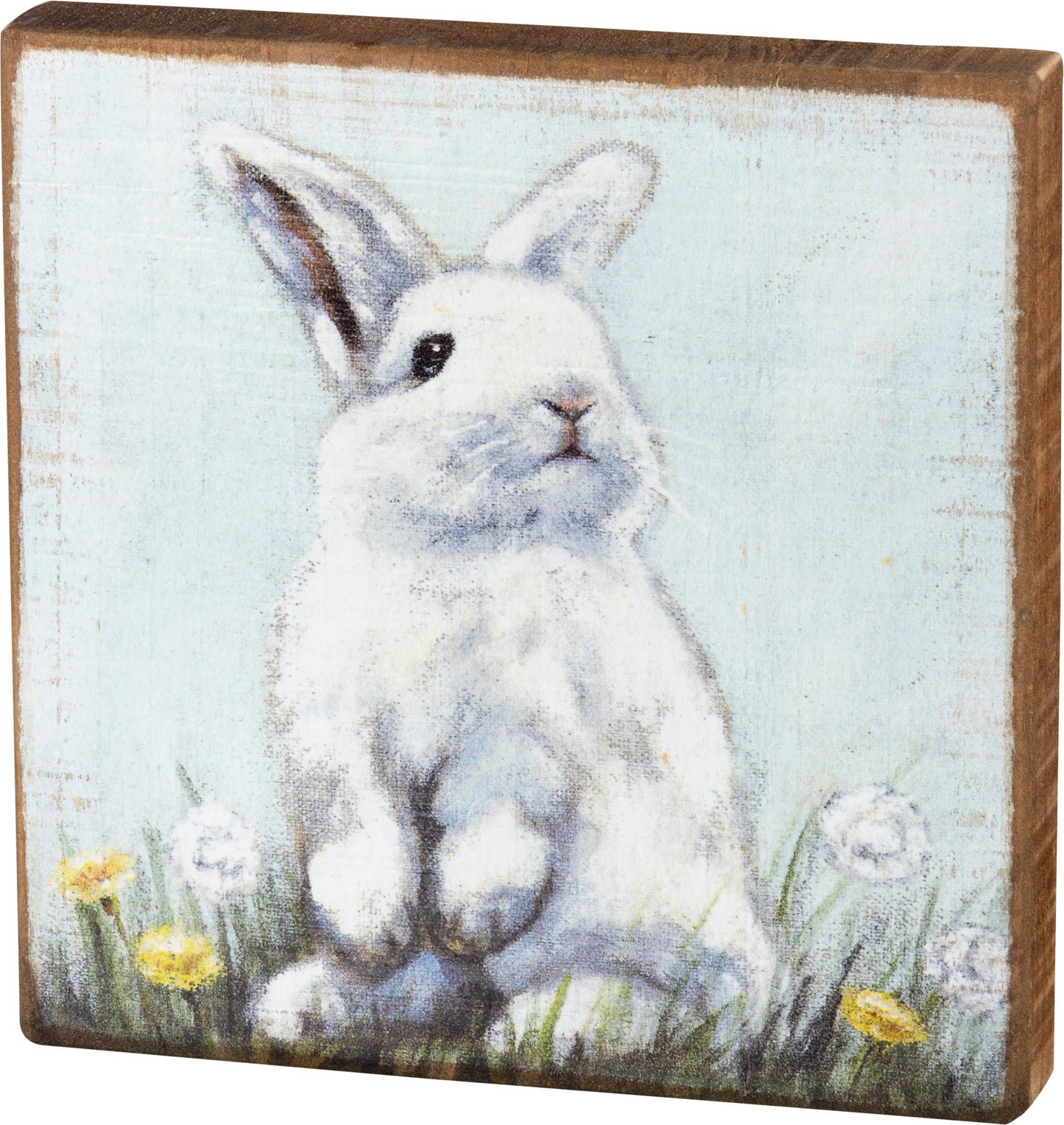 Rabbit Block Sign