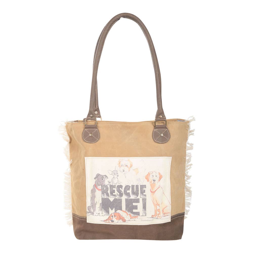 Rescue Me Two Tone Tote
