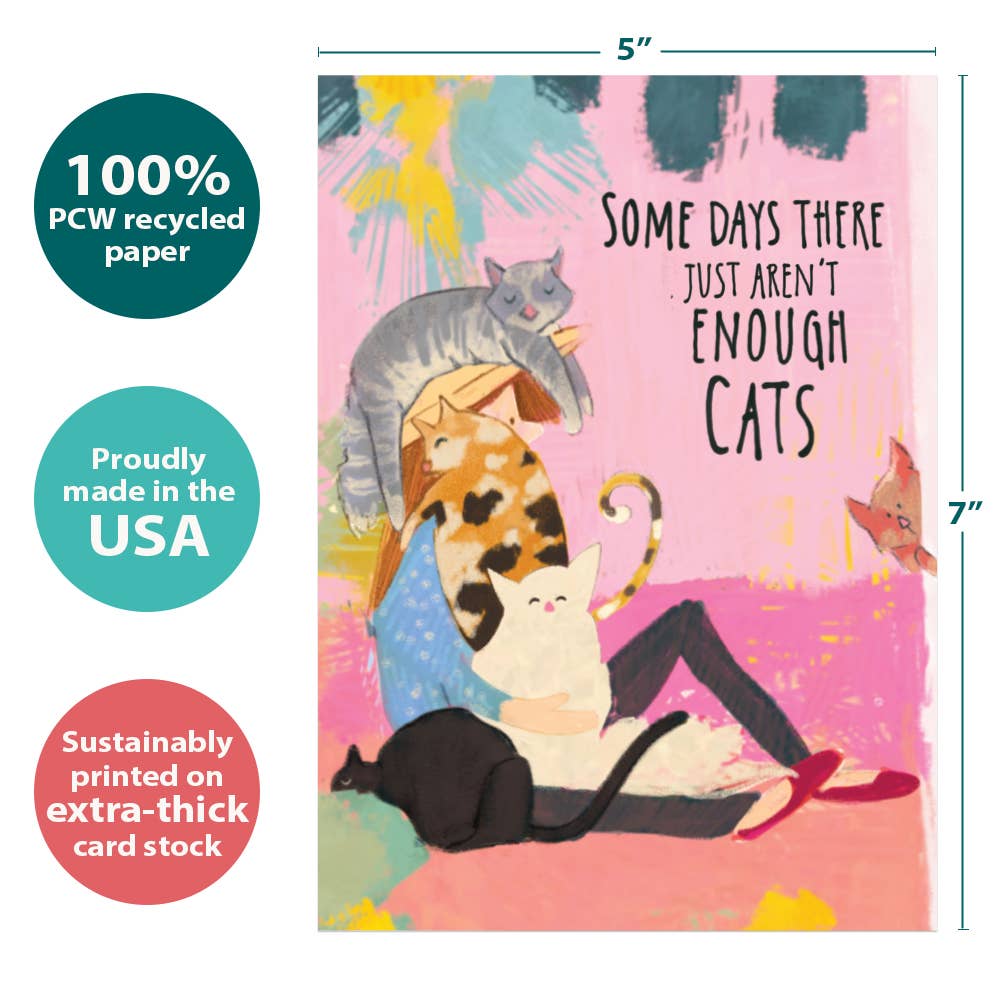 Not Enough Cats Support & Encouragement 19746