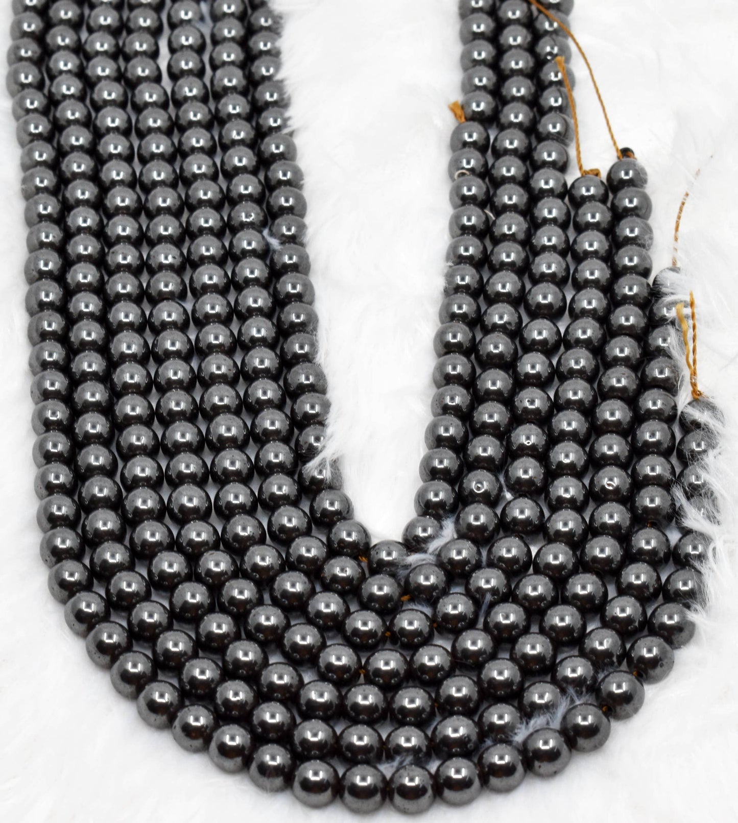 Crystal Jewelry Beads | Hematite | Healing Gemstone Beads: 4mm