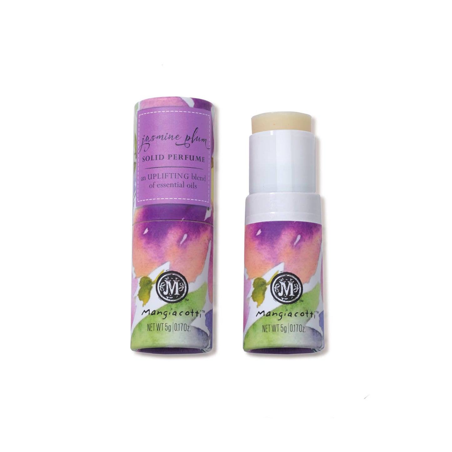 Jasmine Solid Perfume by Mangiacotti, 3.75g, made in the USA