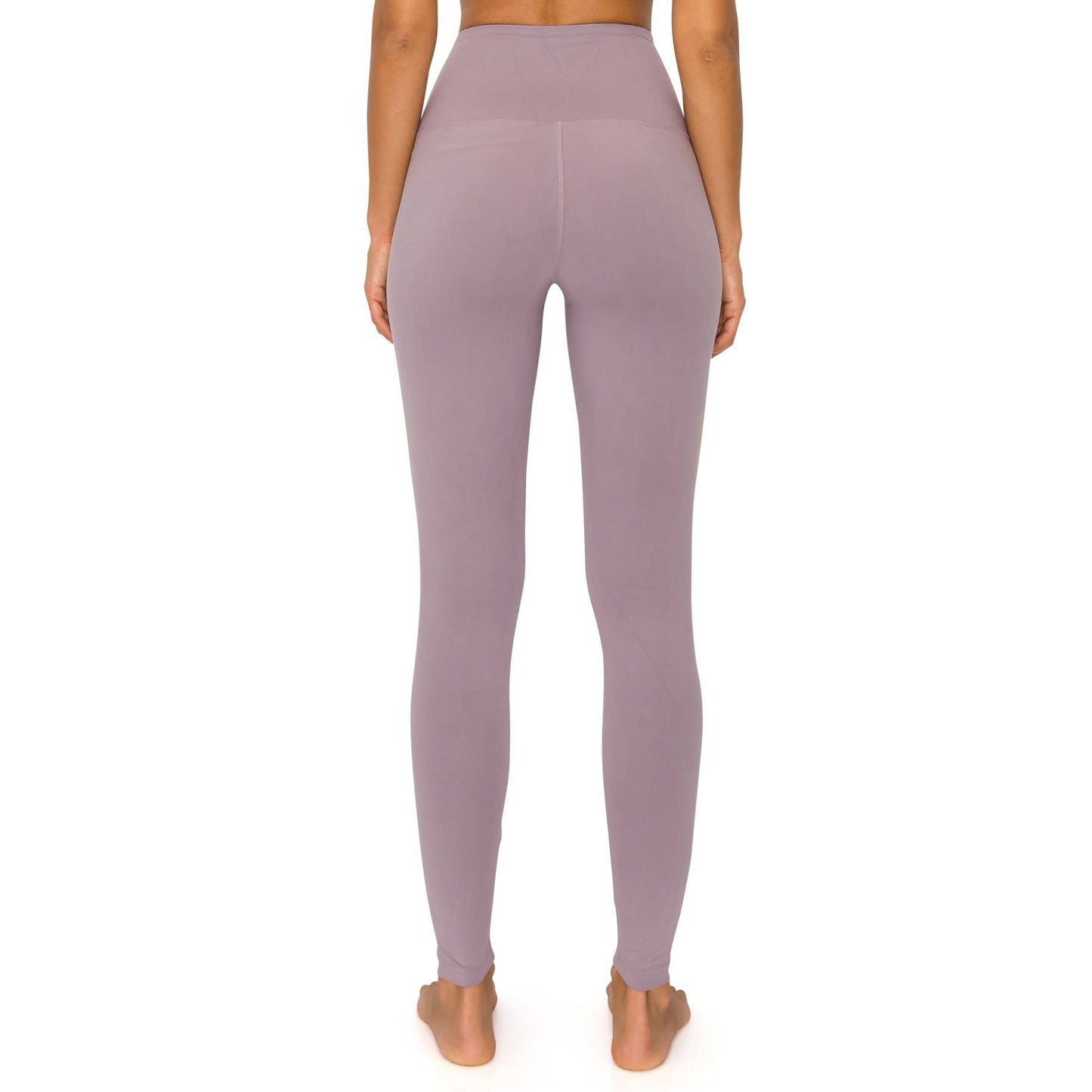 5" Yoga Band Premium Solid Activewear Leggings: Ink Blue / M