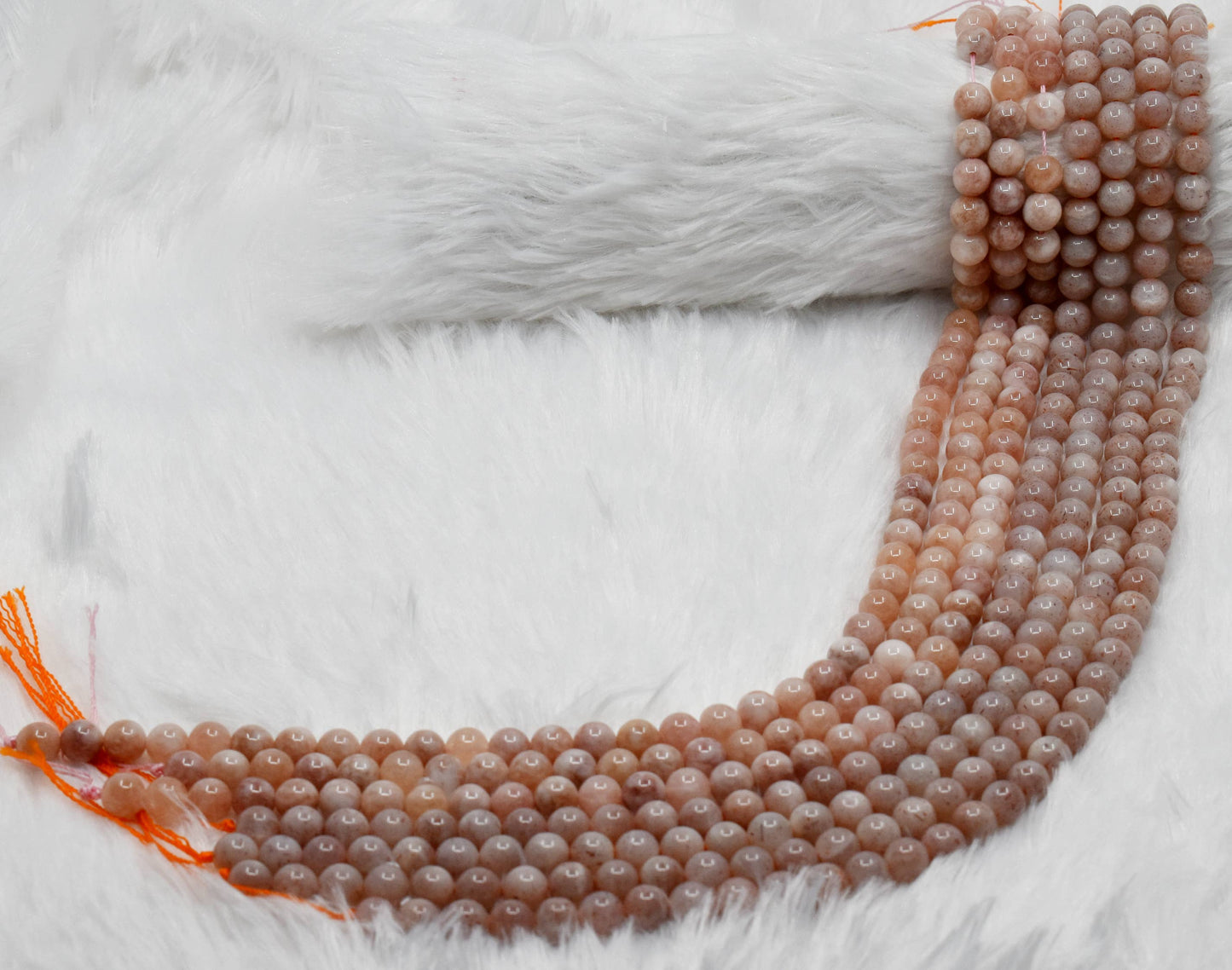Crystal Jewelry Beads | Sunstone | Healing Gemstone Beads: 6mm
