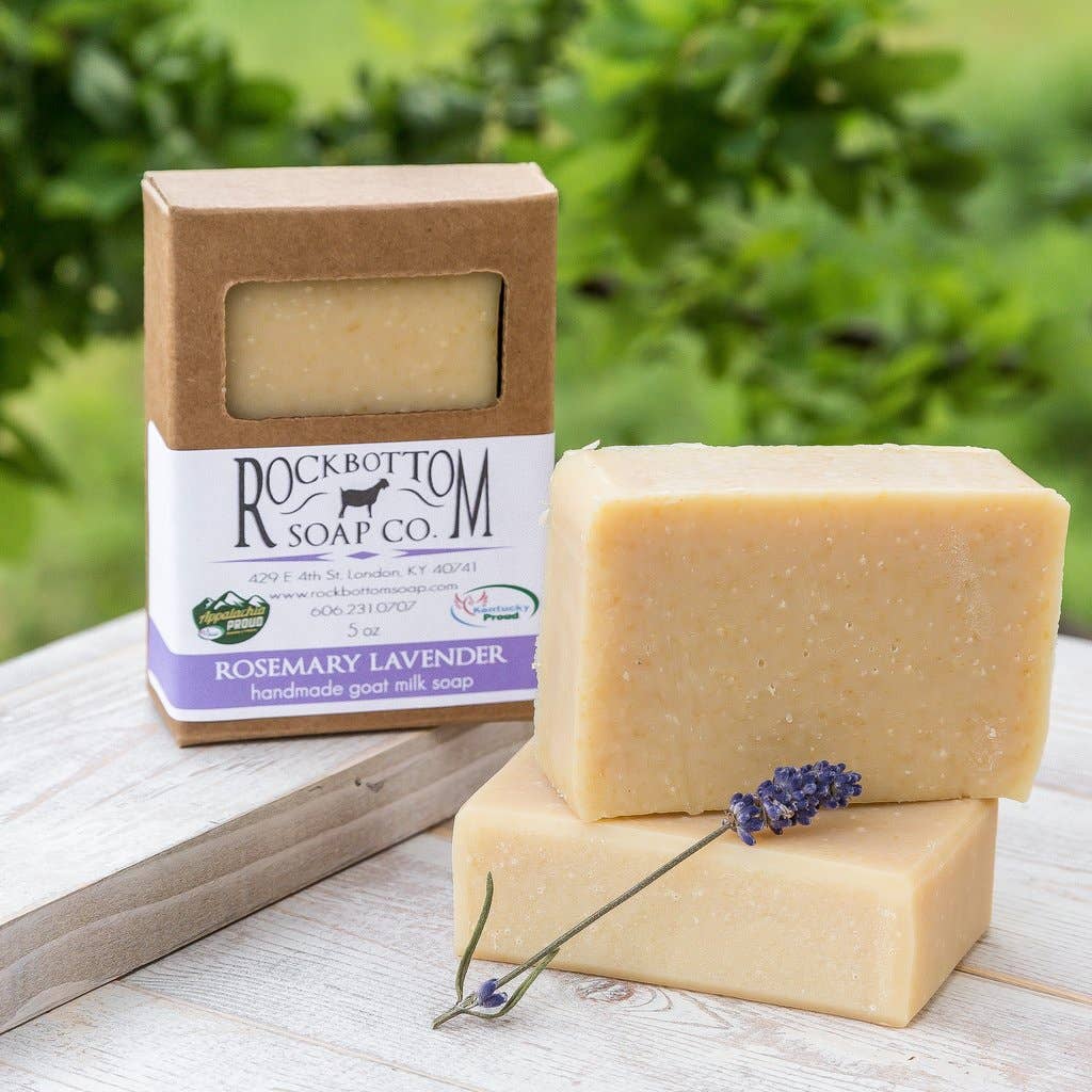 Rosemary Lavender Goat Milk Soap- Essential Oil