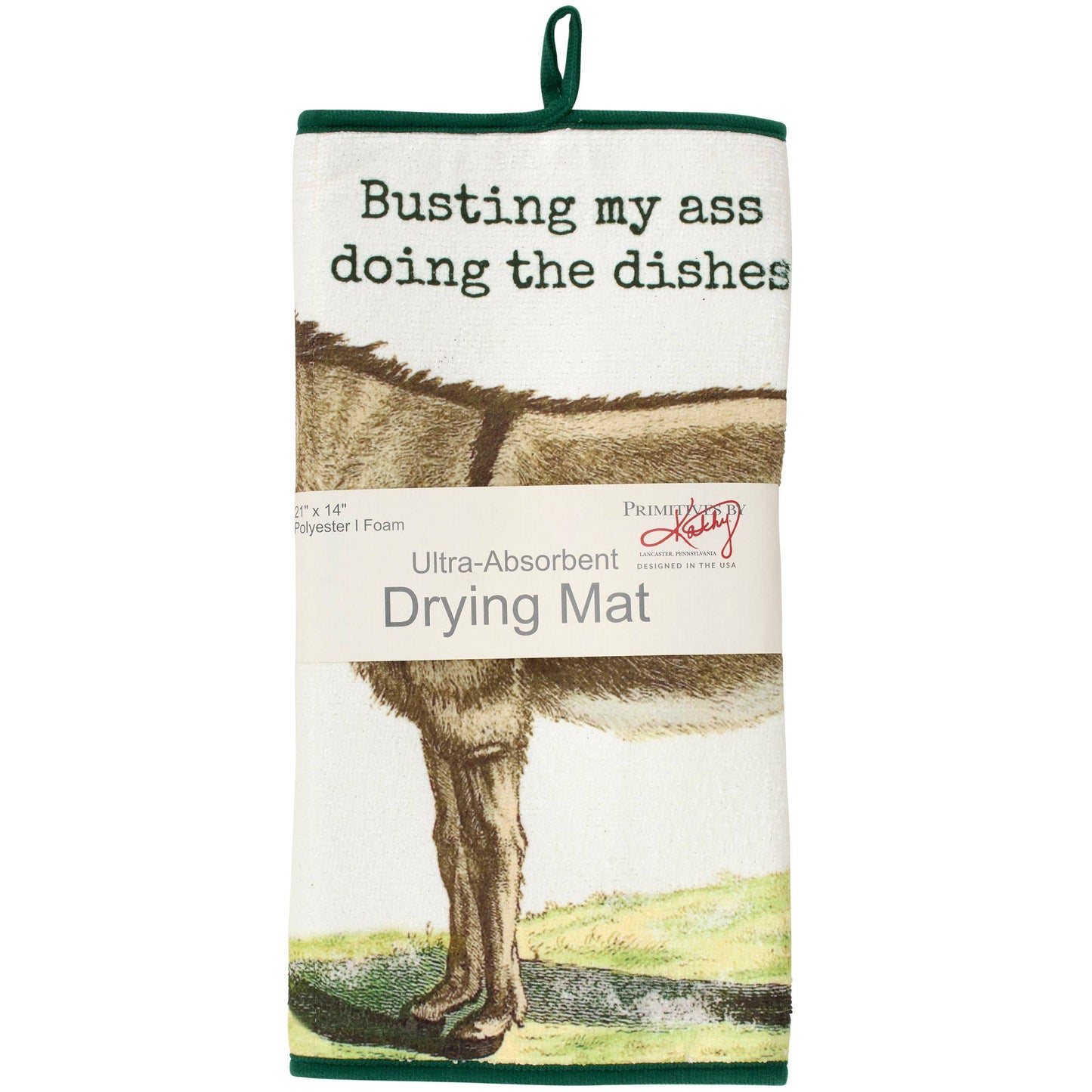 Doing The Dishes Drying Mat