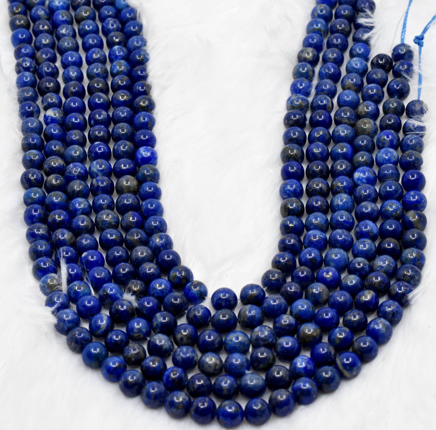 Crystal Jewelry Beads | Lapis Lazuli | Gemstone Beads: 6mm