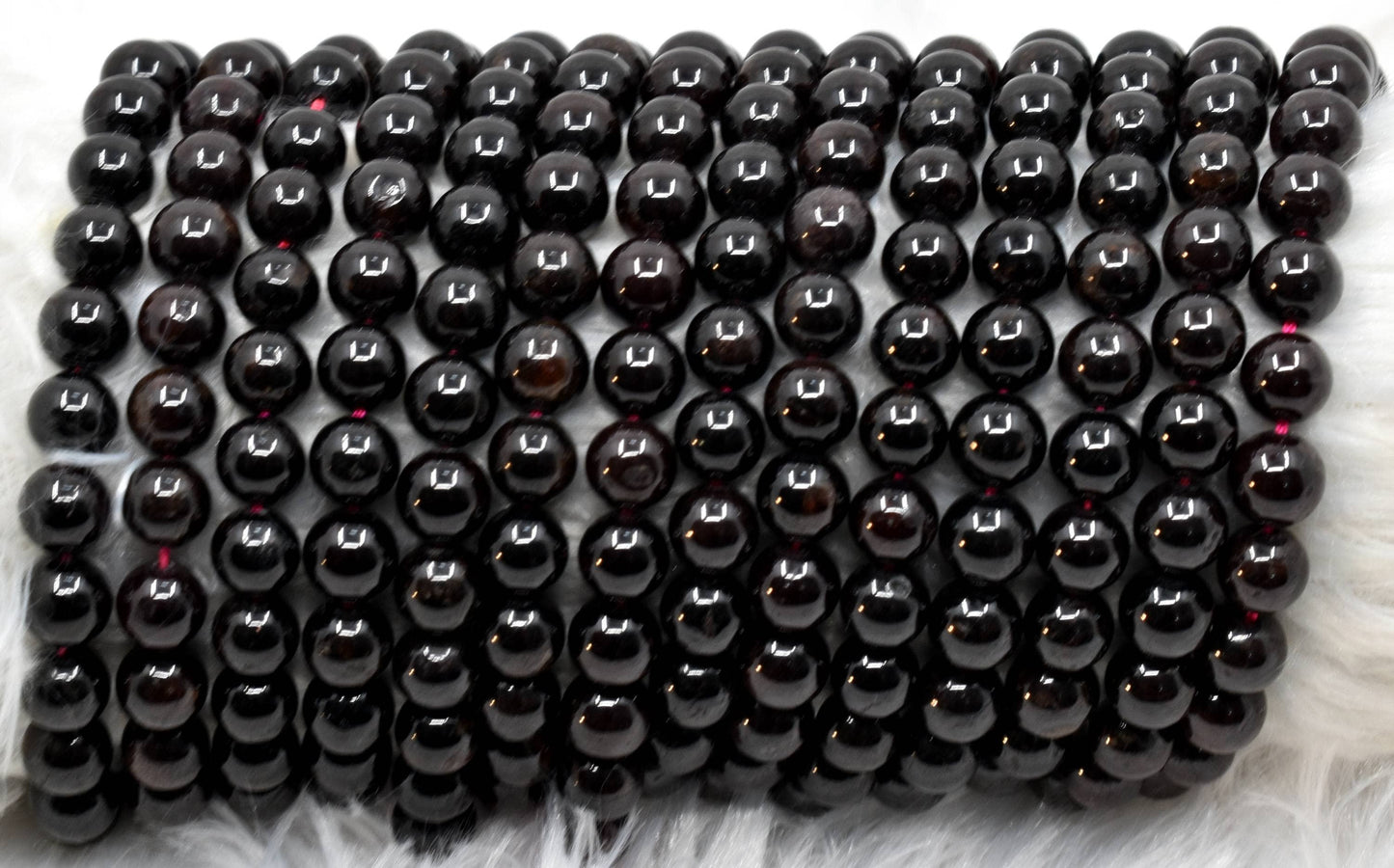 Crystal Jewelry Beads | Garnet | Healing Gemstone Beads: 4mm