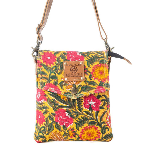 Rosé Carnival Crossbody Bag in Peony Gold: Peony Gold