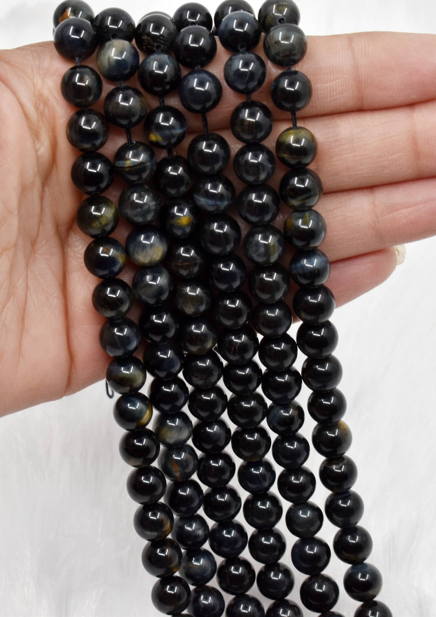Crystal Jewelry Beads | Golden Obsidian | Gemstone Beads: 6mm