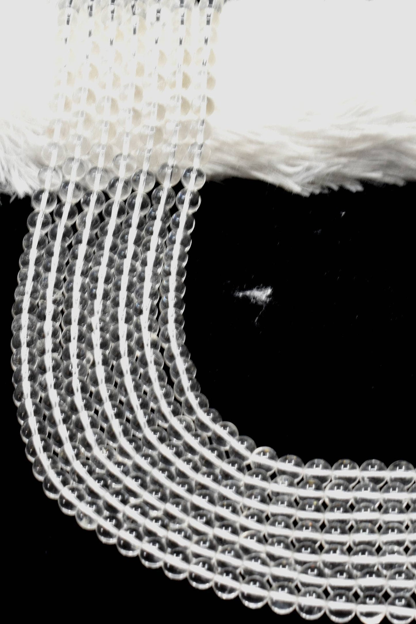 Crystal Jewelry Beads | Crystal Quartz | Gemstone Beads: 4mm