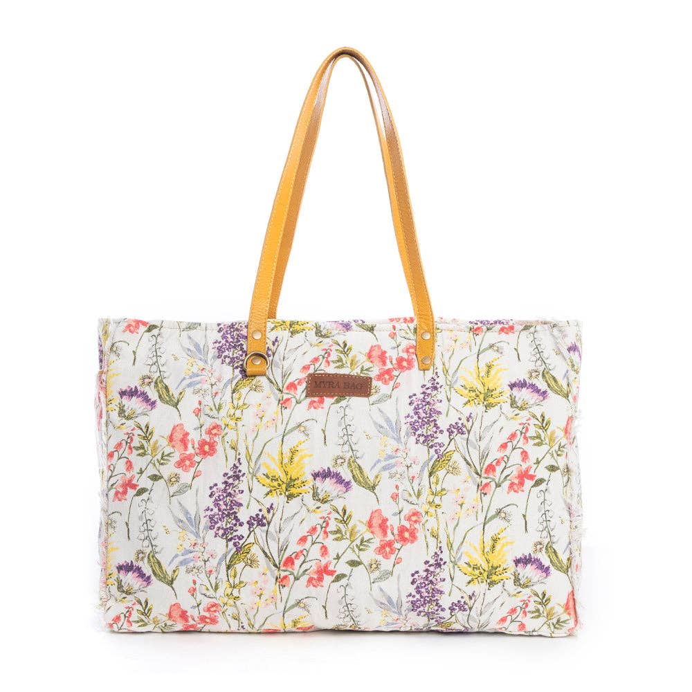 Meadow Peace Weekender Bag: Meadow Flowers