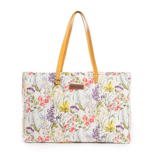 Meadow Peace Weekender Bag: Meadow Flowers