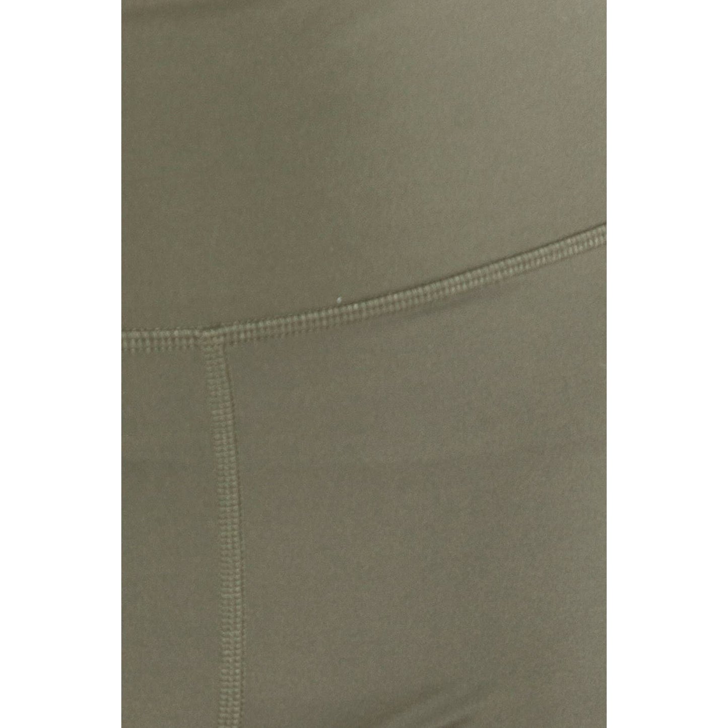 High Waist Activewear Leggings - Side Pockets: Larkspur / M