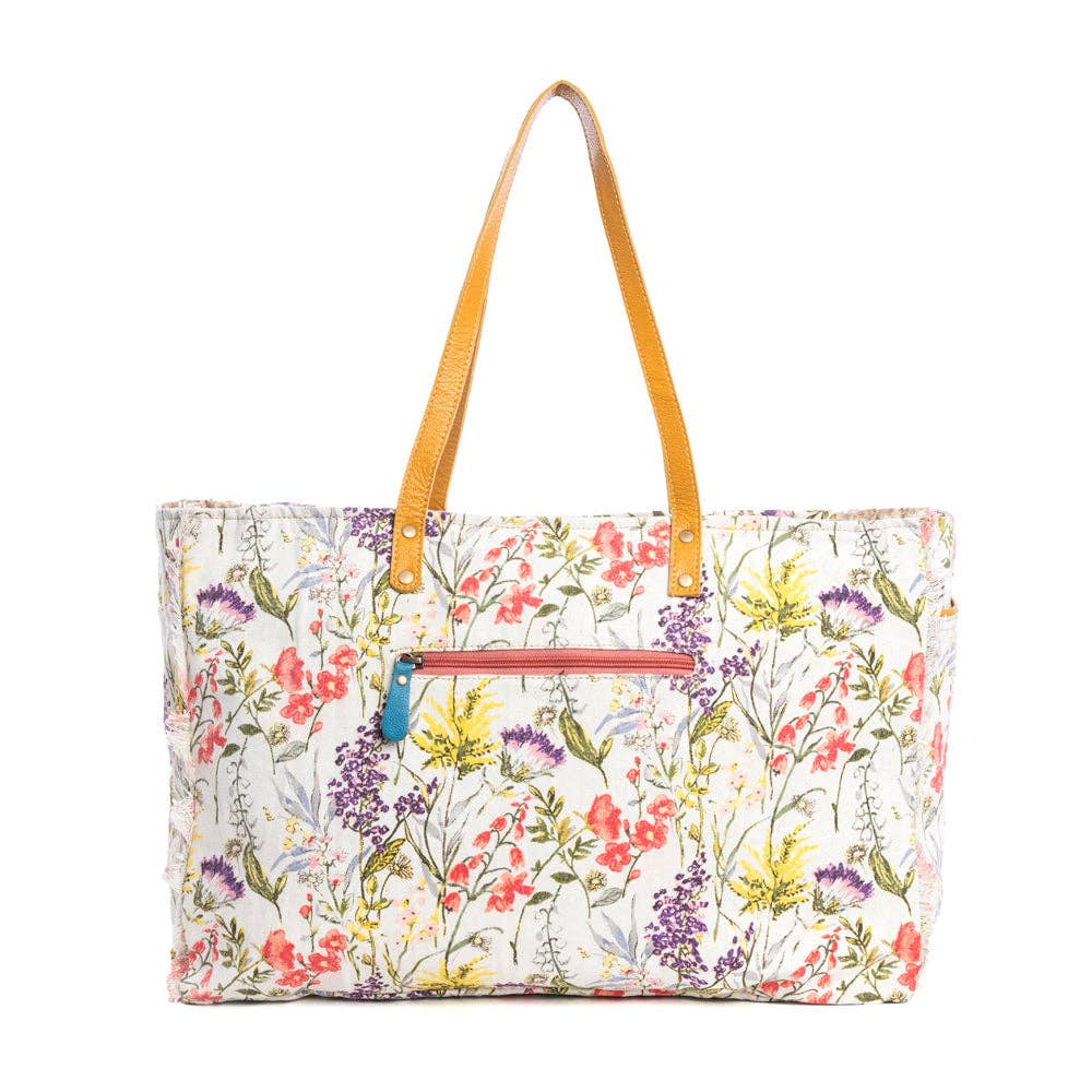 Meadow Peace Weekender Bag: Meadow Flowers