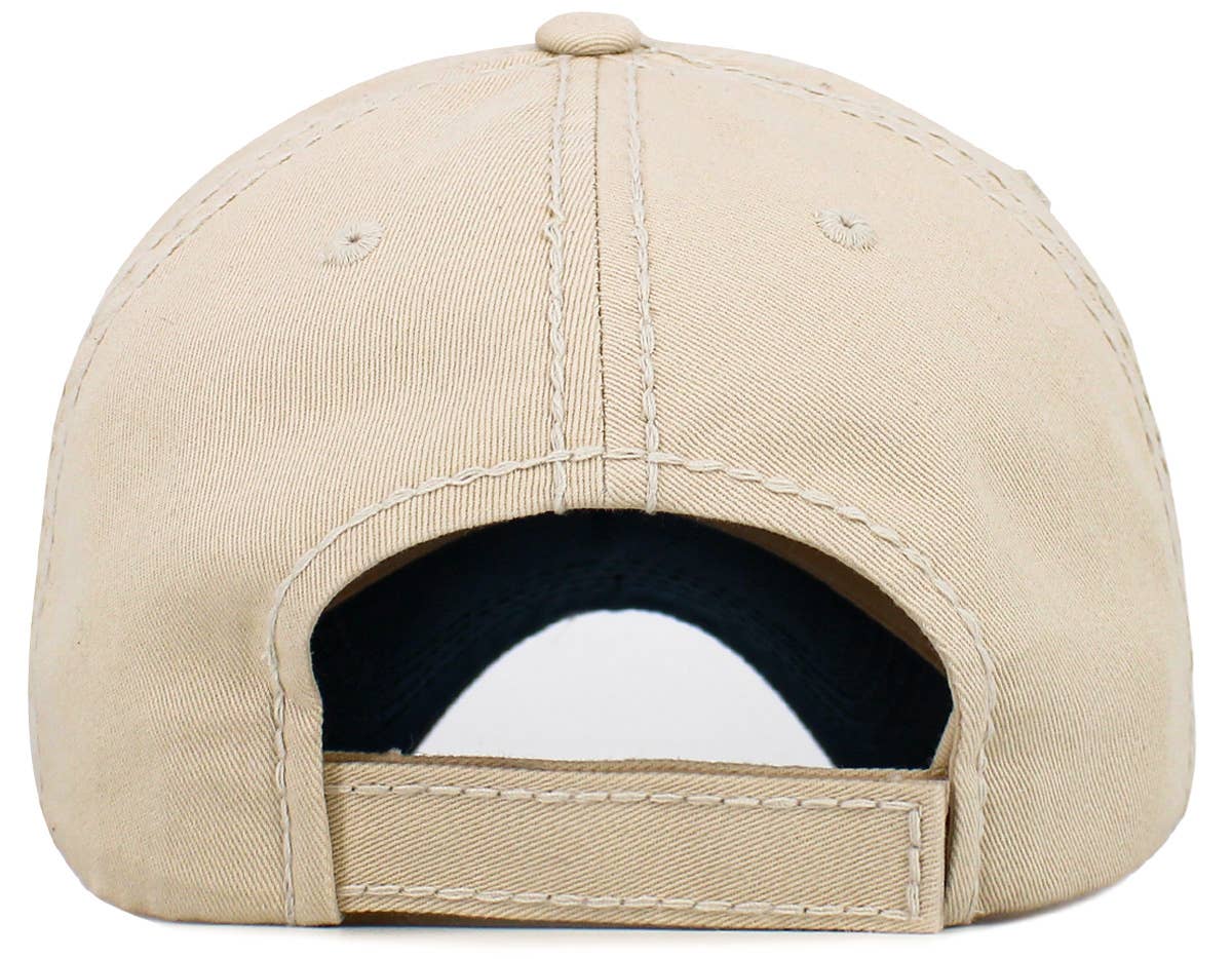 Favorite Daughter Vintage Ballcap: NAT-PNK