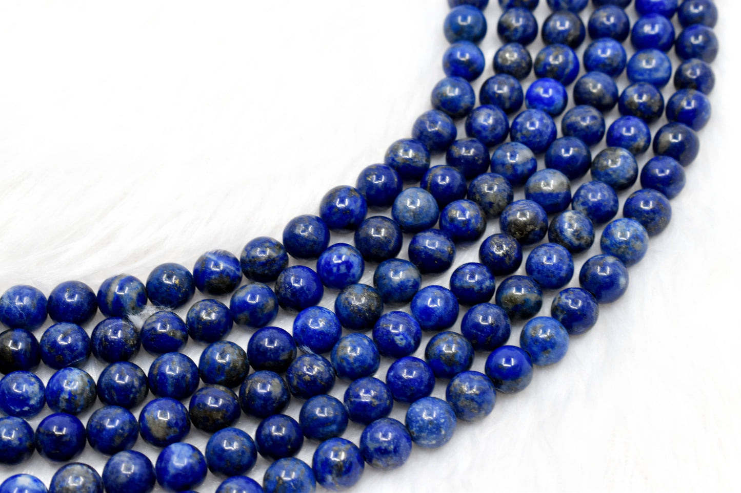 Crystal Jewelry Beads | Lapis Lazuli | Gemstone Beads: 6mm