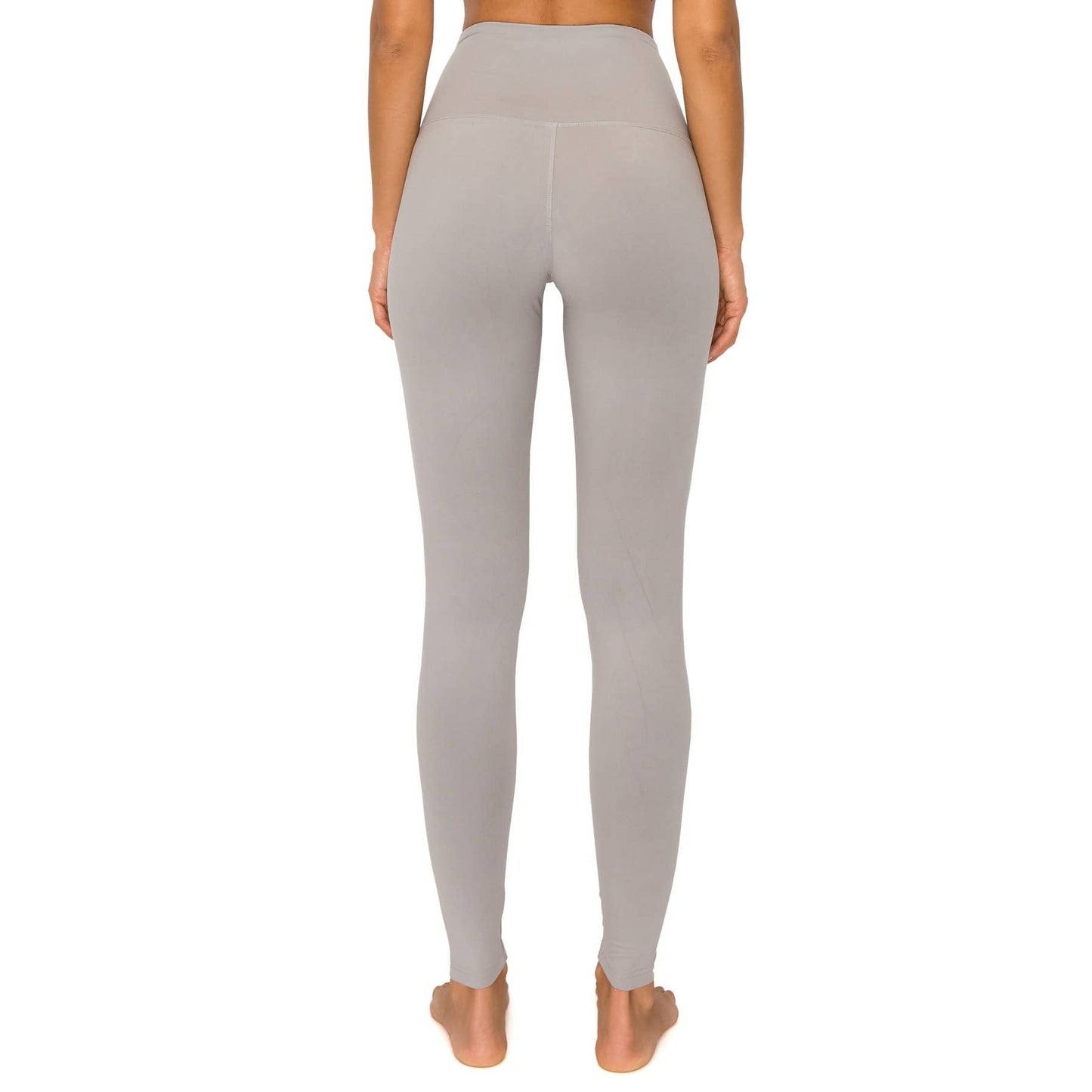 5" Yoga Band Premium Solid Activewear Leggings: Ink Blue / M