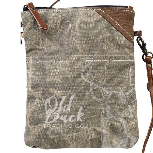 Old Buck Passport Bag