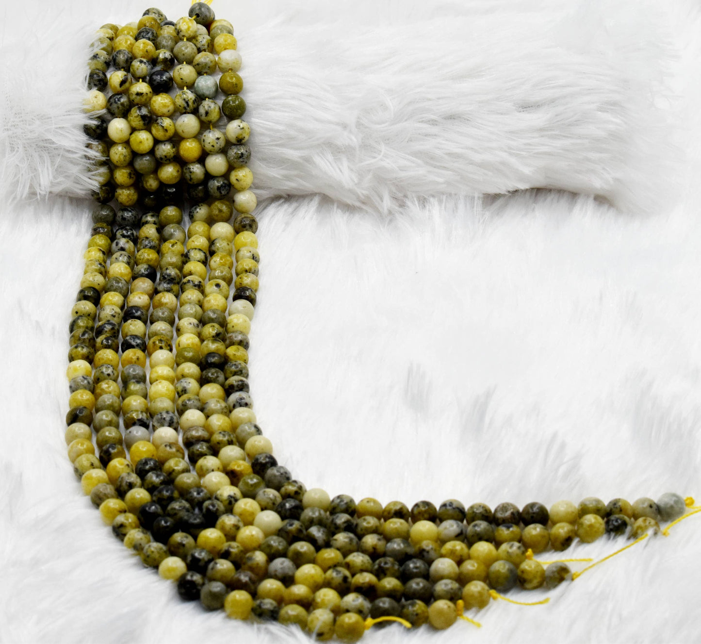 Crystal Jewelry Beads | Serpentine | Healing Gemstone Beads: 4mm