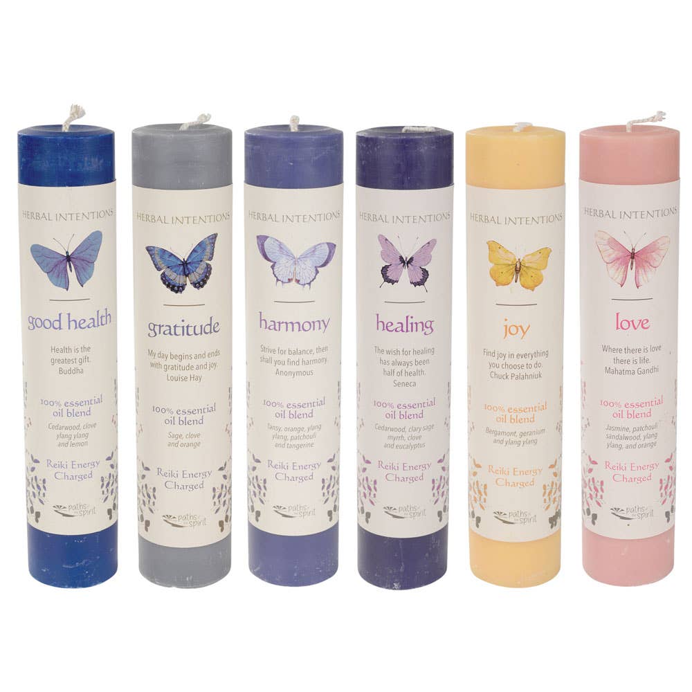 7" Herbal Intention Candles: CREATIVITY