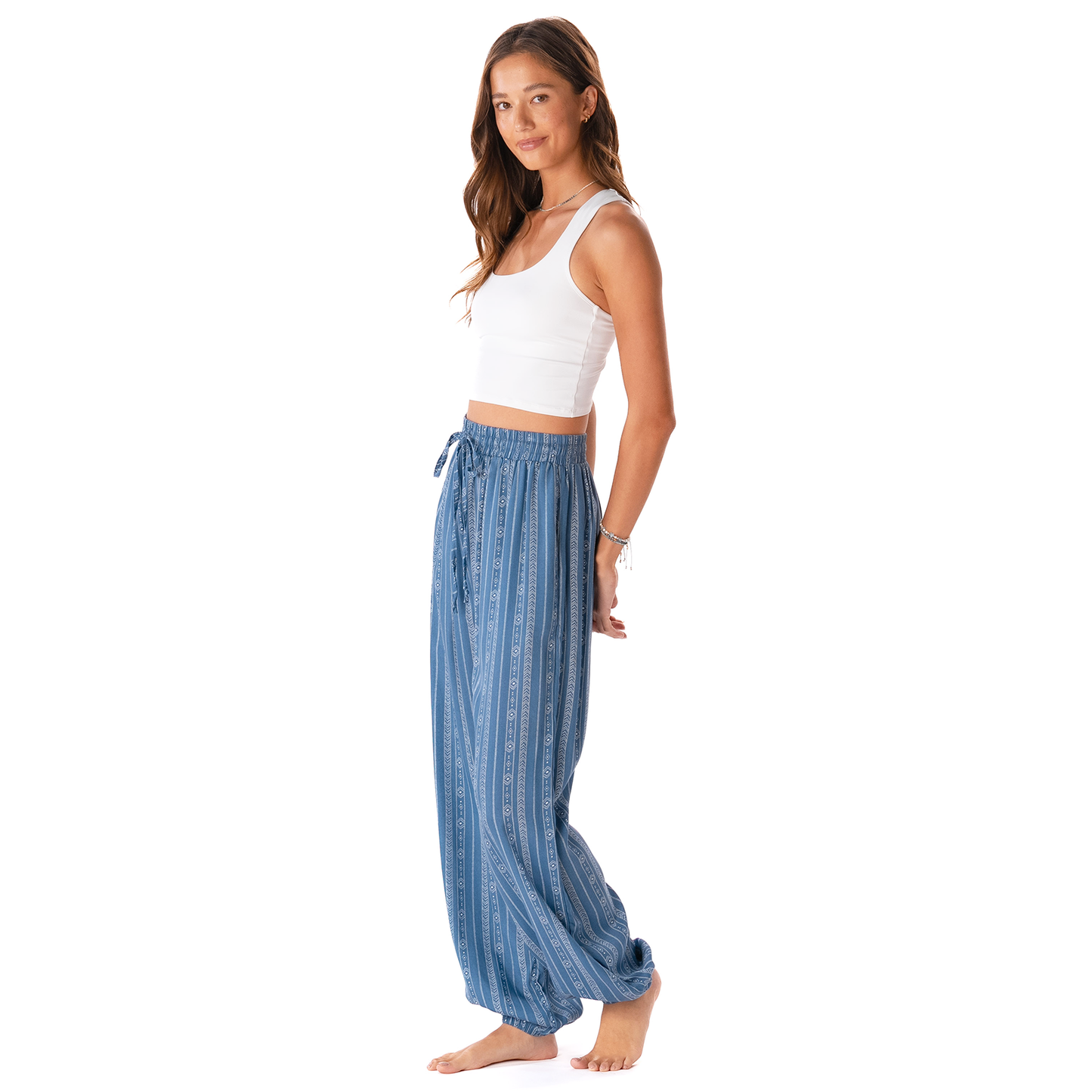 Khamu Tribal Jogger Harem Pants: L