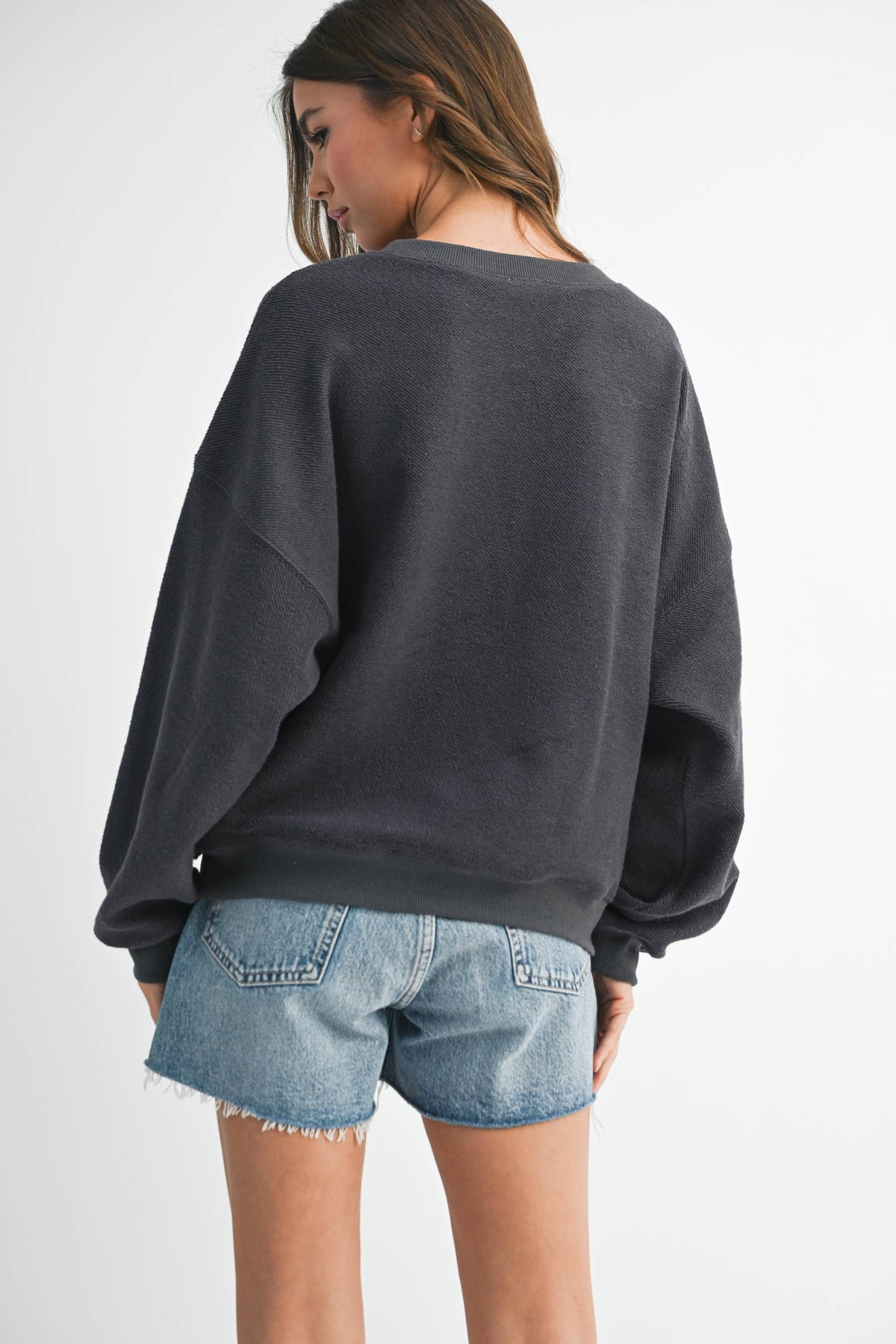 M Winnie Sweatshirt: Navy