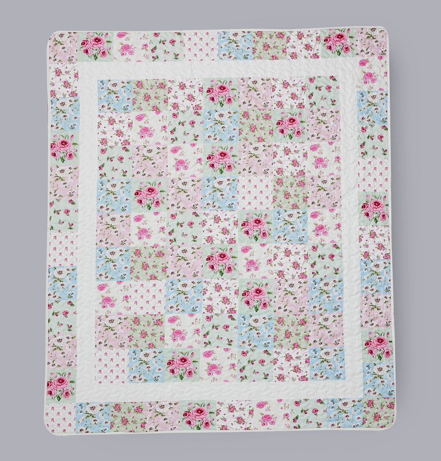 "Savannah"  Quilted Throw Blanket 50"x60"
