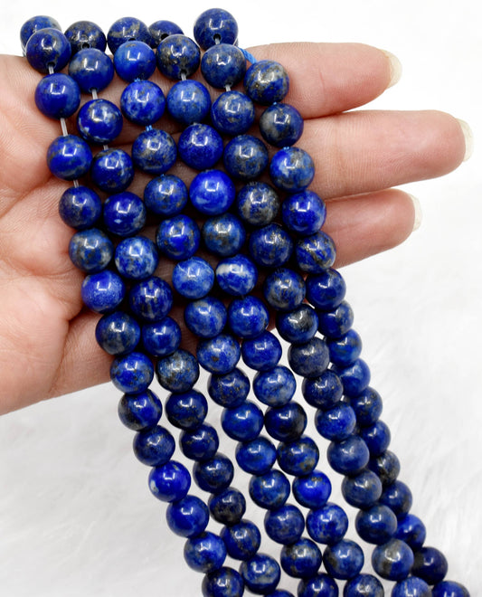 Crystal Jewelry Beads | Lapis Lazuli | Gemstone Beads: 6mm