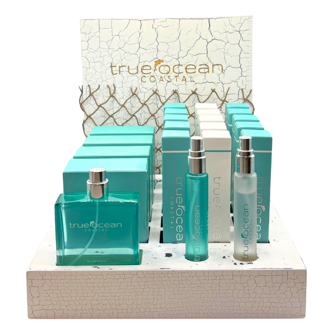 Display for Eau de Parfum + Pocket Mists