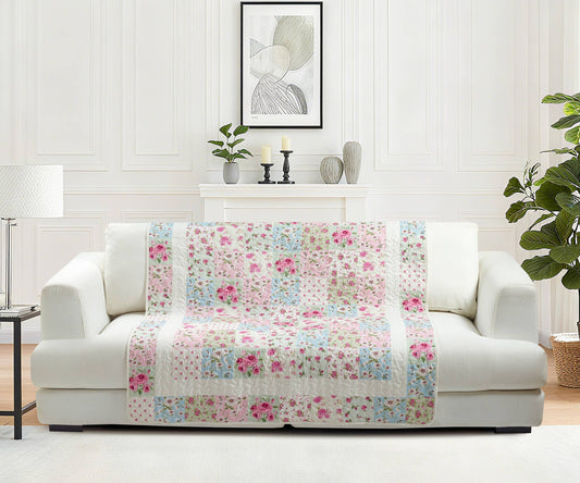 "Savannah"  Quilted Throw Blanket 50"x60"