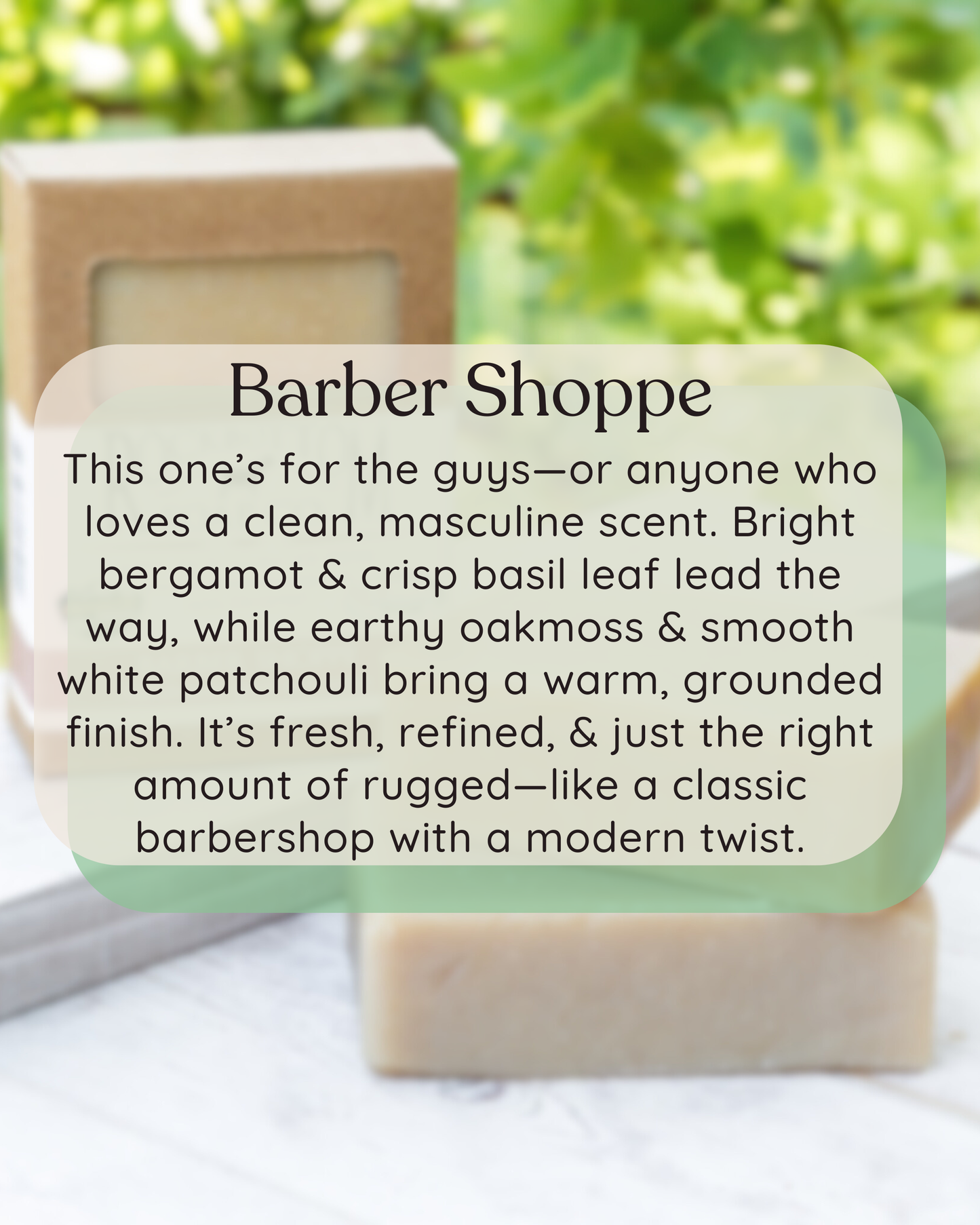 Barber Shoppe Goat Milk Soap