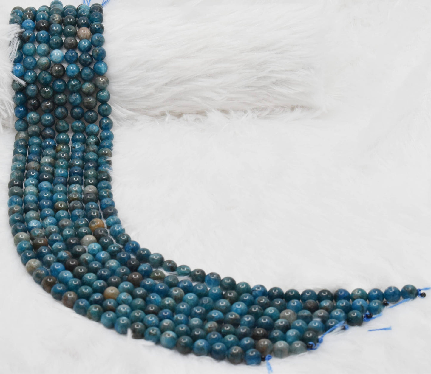 Crystal Jewelry Beads | Apatite | Gemstone Healing Beads: 4mm