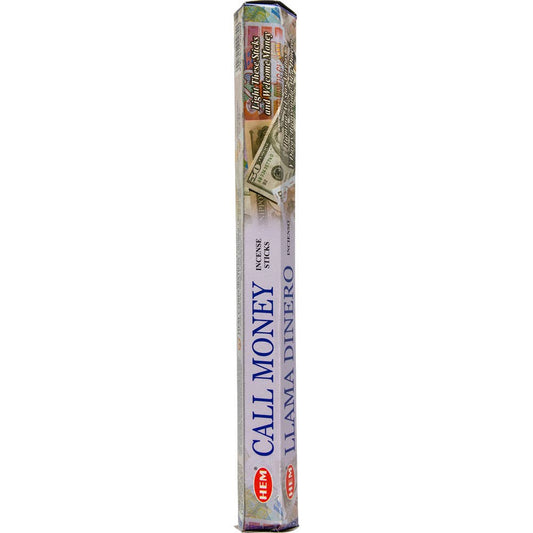 Hem Hexagonal Pack Incense 20 Gr Call Money (Pack of 6)
