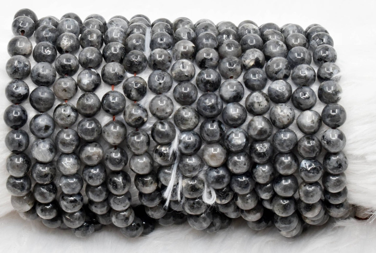 Crystal Jewelry Beads | Black Labradorite | Gemstone Beads: 4mm