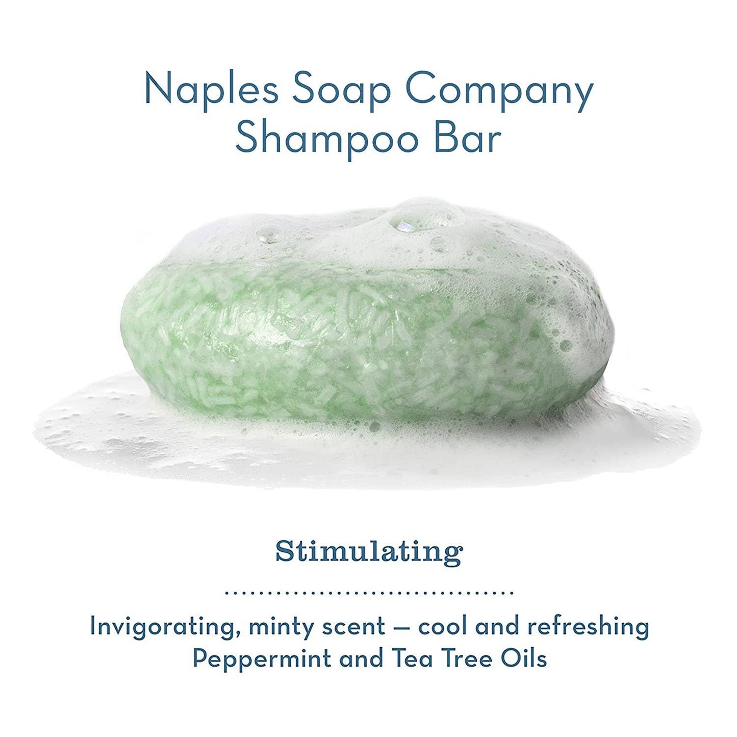 Stimulating Scalp Shampoo Bar – Peppermint & Tea Tree