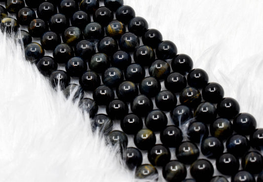 Crystal Jewelry Beads | Golden Obsidian | Gemstone Beads: 6mm