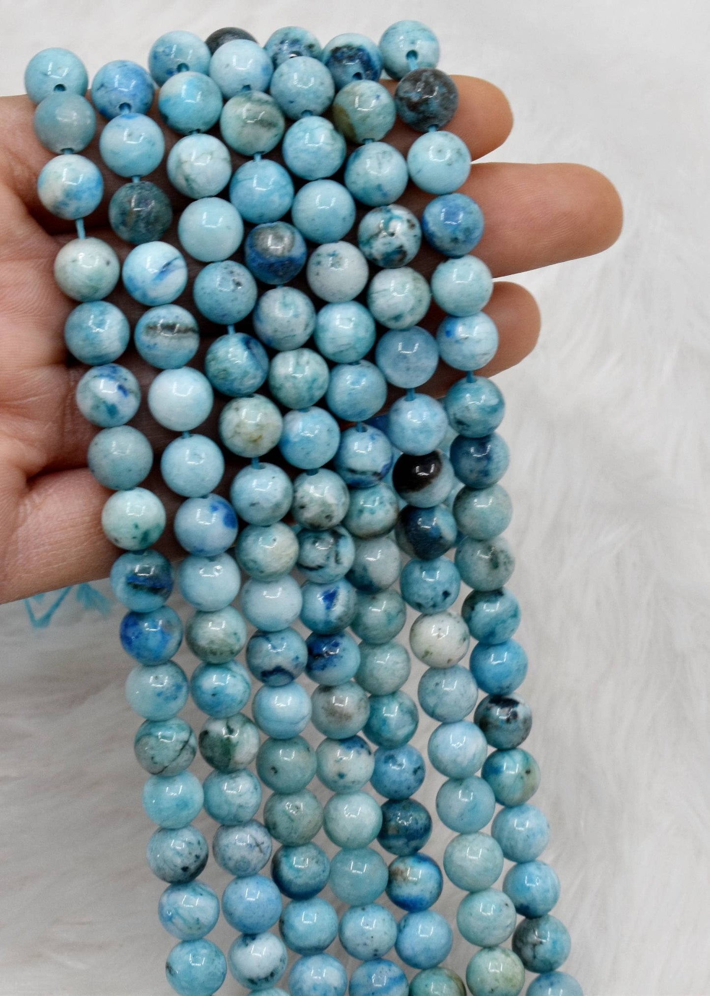 Crystal Jewelry Beads | Aragonite | Gemstone Healing Beads