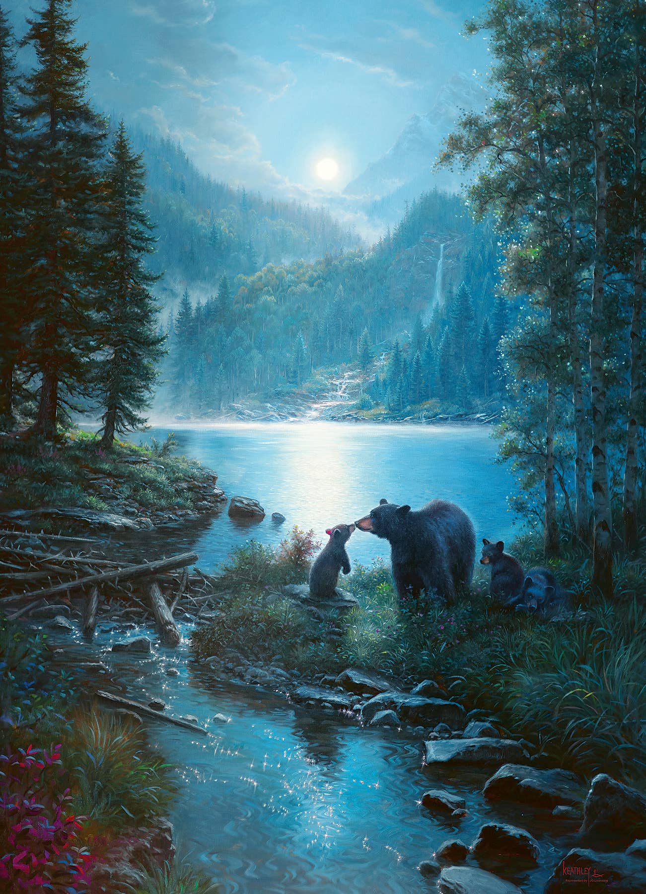 Bear Night 1000pc puzzle