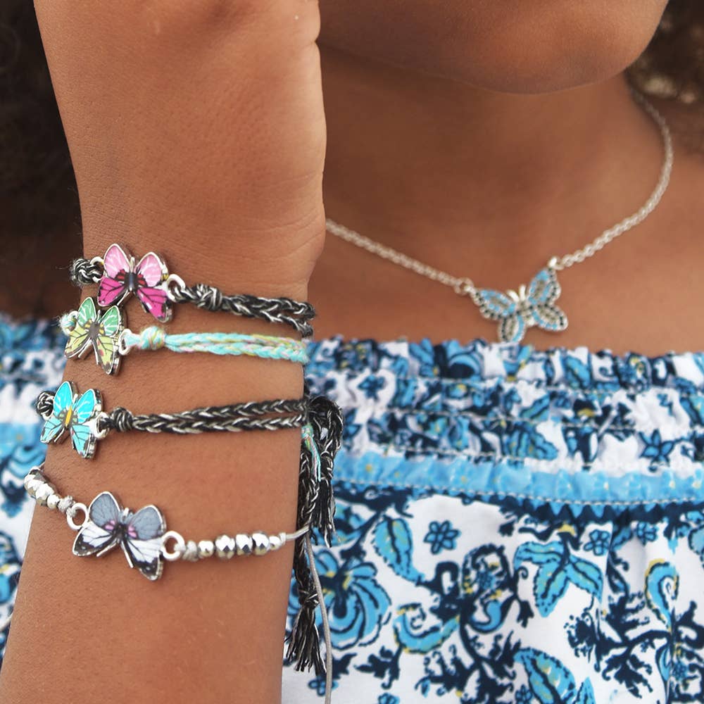 BR Butterfly Crystal Bracelet