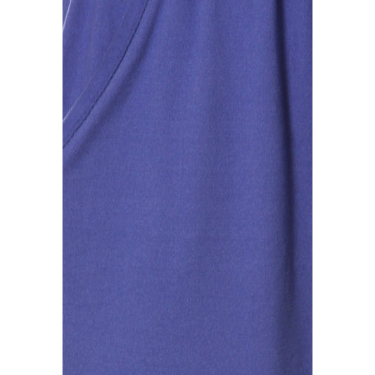 Buttery Soft Solid Joggers with Drawstring: Royal Blue / M