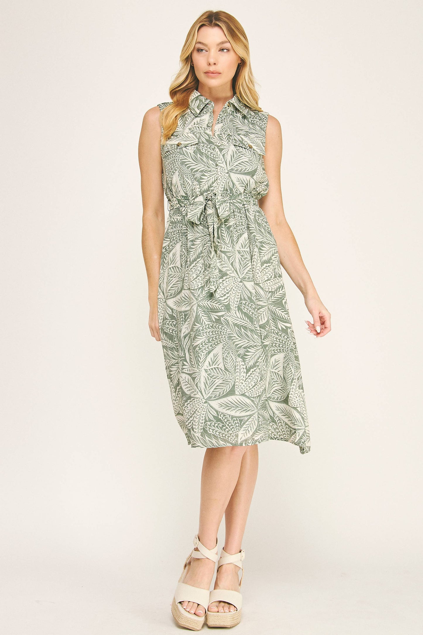 SOFT PAPAYA FLORAL GAUZE DRESS: IV/TOM / S