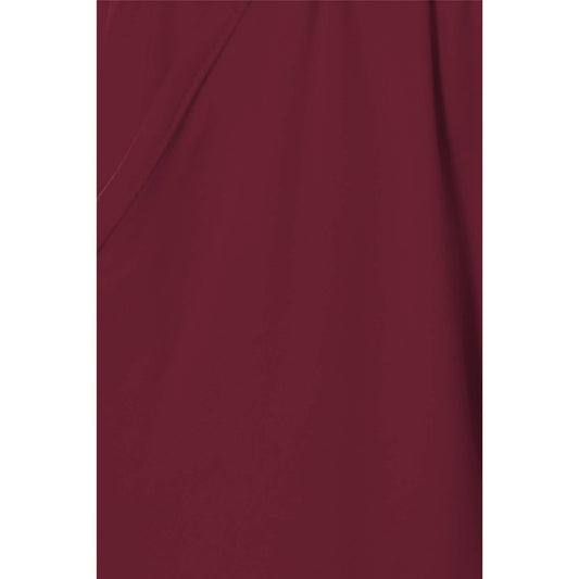 Buttery Soft Solid Joggers with Drawstring: Burgundy / L