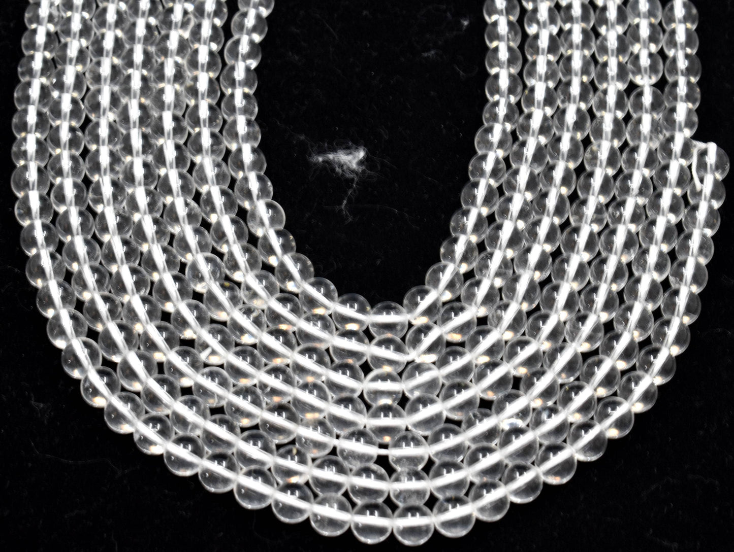 Crystal Jewelry Beads | Crystal Quartz | Gemstone Beads: 4mm