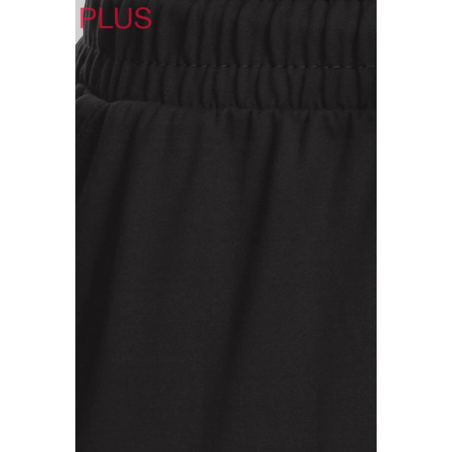 Plus Size Buttery Soft Solid Joggers with Drawstring: Marsala / 1XL