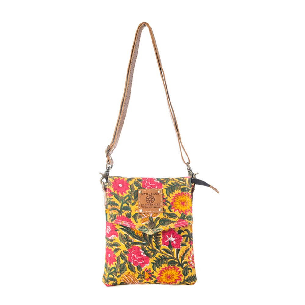 Rosé Carnival Crossbody Bag in Peony Gold: Peony Gold